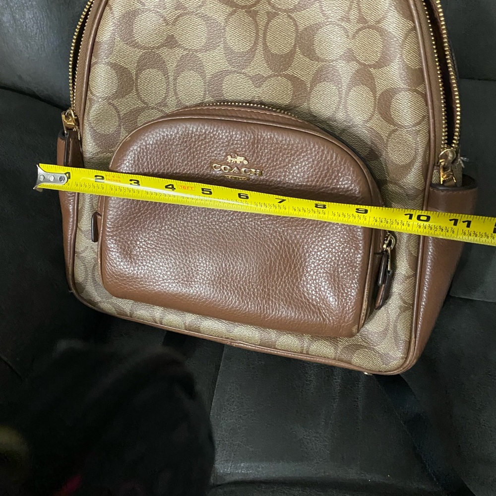 Coach Court Backpack In Signature Canvas NWT Coach - Picture 16 of 16